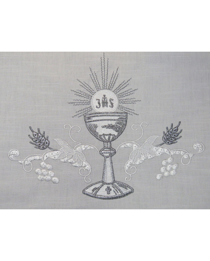 Toalha de Altar Cálice Prata