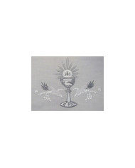 Toalha de Altar Cálice Prata