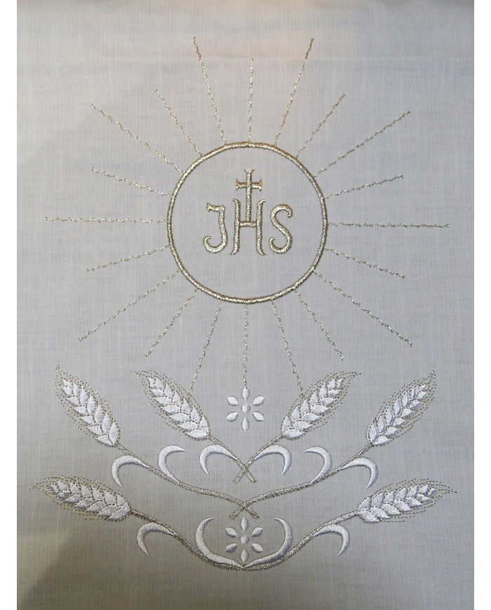 Toalha de Altar Corpo de Deus - Prata