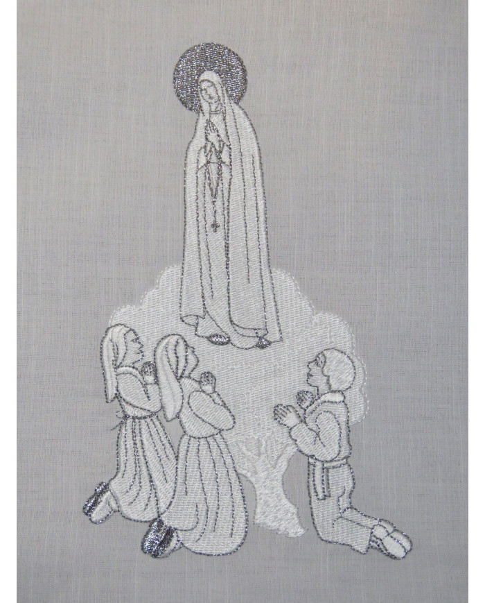 Toalha de Altar Corpo de Aparição - Prata