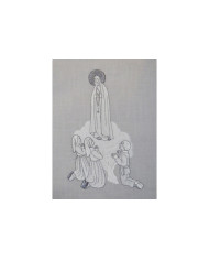 Toalha de Altar Corpo de Aparição - Prata