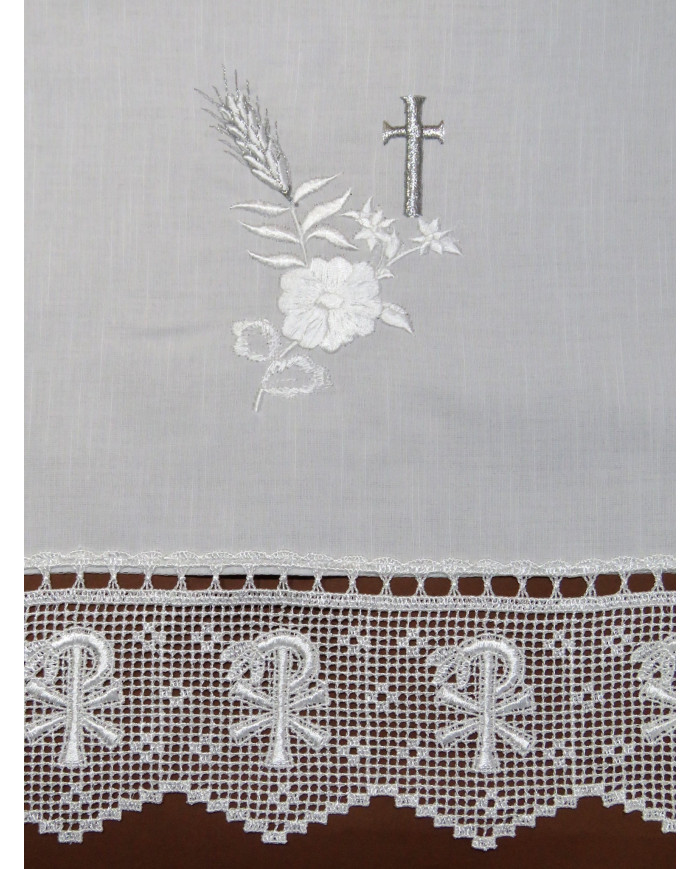 Toalha de Altar Corpo de Aparição - Prata