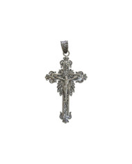 Cruz de Prata efeito encadeado