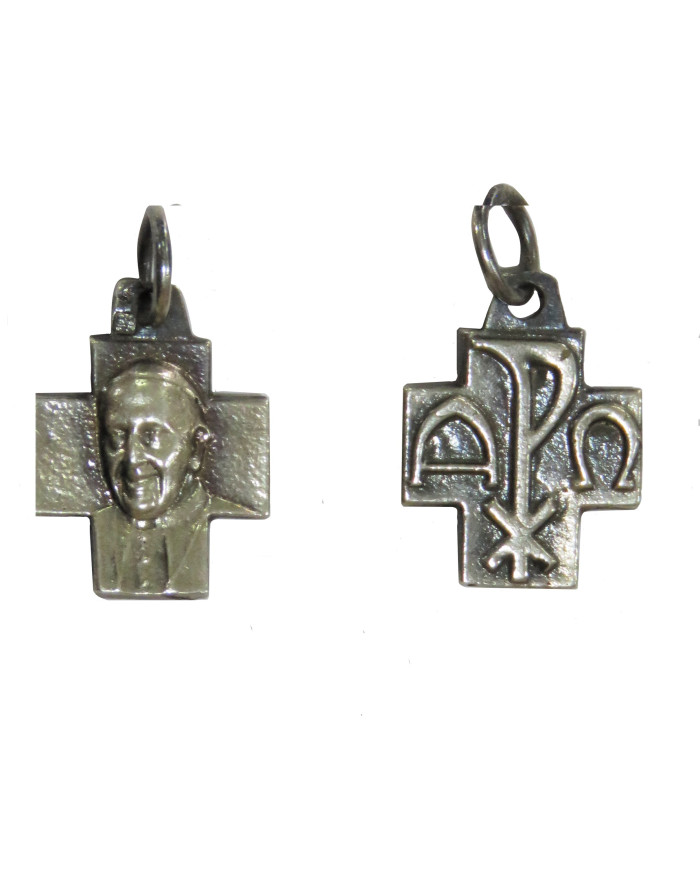 Cruz de Prata efeito encadeado