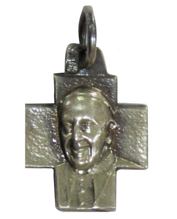 Cruz de Prata efeito encadeado