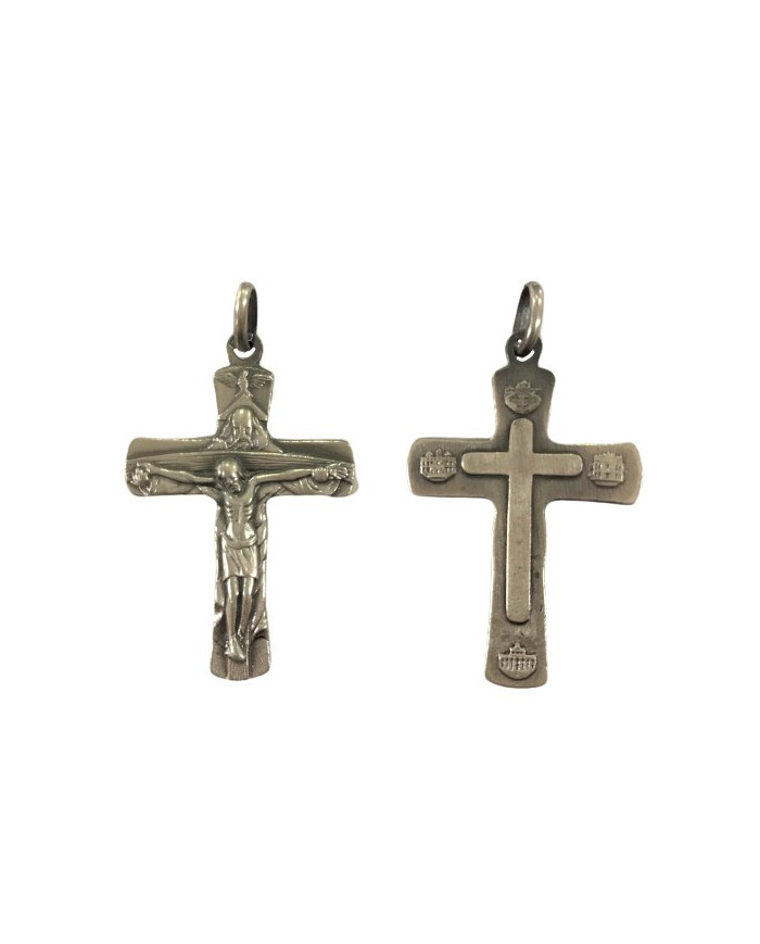 Cruz de Prata efeito encadeado