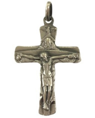 Cruz Prata Santíssima Trindade