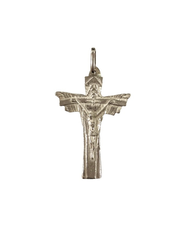 Cruz de Prata efeito encadeado