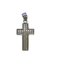 Cruz de Prata efeito encadeado