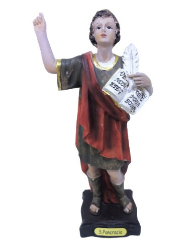 São Pancrácio - Resina 20cm