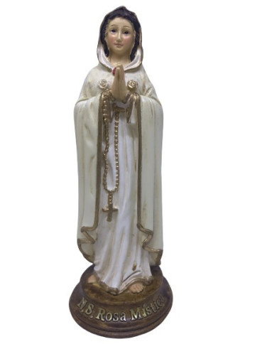 Nª Sra. Rosa Mística - Resina