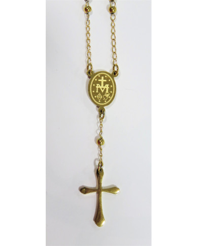 Dezena Dourada Aço - Recortada