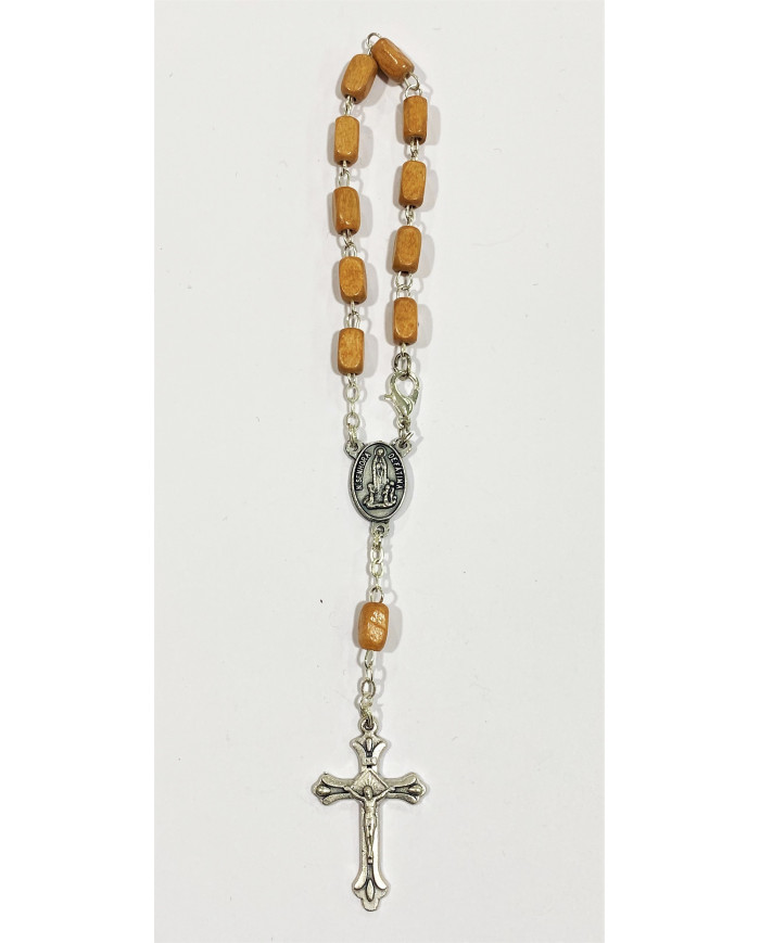 Dezena Contas Quadradas Claras