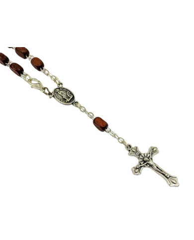 Dezena Contas Quadradas Escura