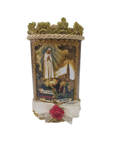 Vela Decorativa - Fatima