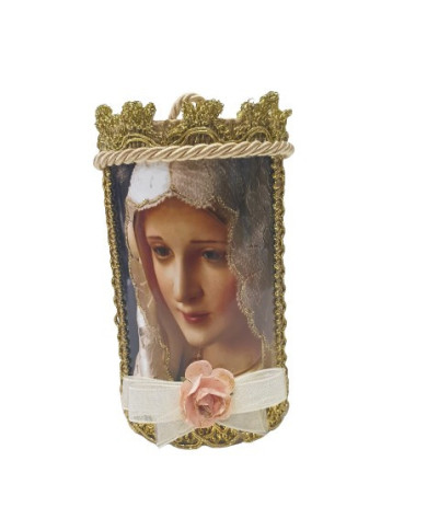 Vela Decorativa - Fatima