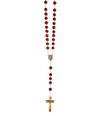 Terço c/ cruz céltica - Madeira