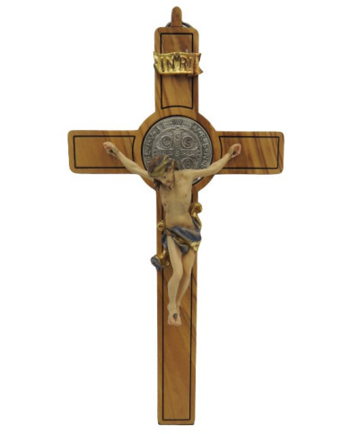 Crucifixo de pendurar - Madeira Crucifixo de pendurar - Madeira