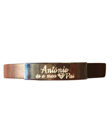 Pulseira em pele Pulseira em pele