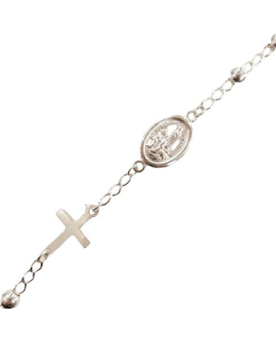 Pulseira - Dezena de Prata nº1