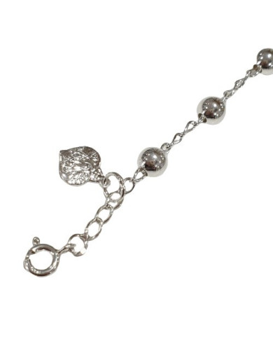 Pulseira - Dezena de Prata nº1