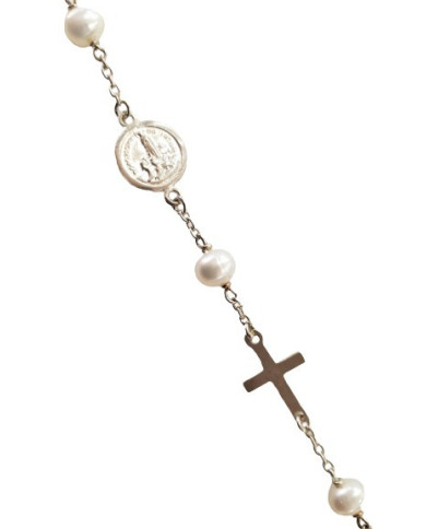 Pulseira - Dezena de Prata nº1