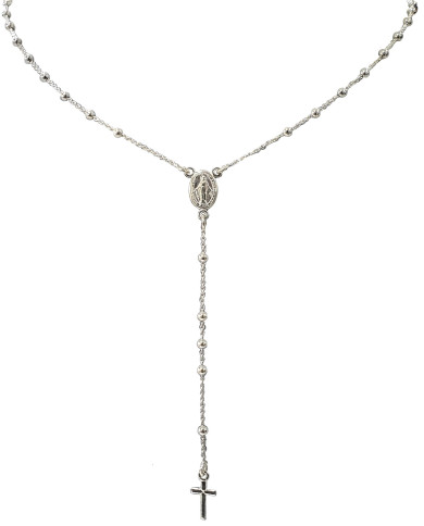 Terço Nª Sra. das Graças - Prata