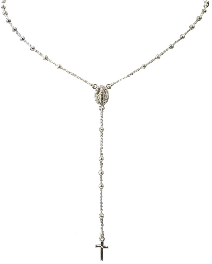 Terço Nª Sra. das Graças - Prata