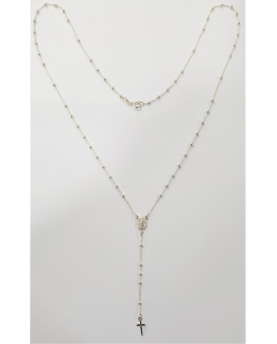 Terço de prata - n.º 1