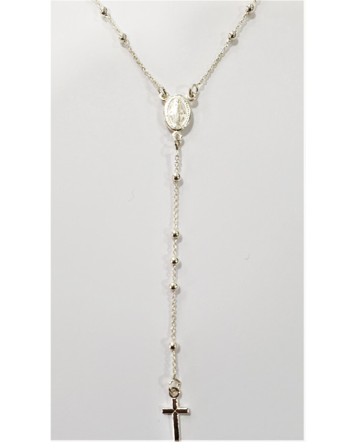 Terço de prata - n.º 1