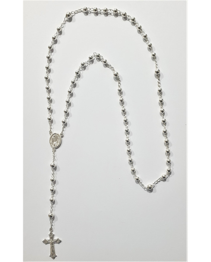 Terço de prata - n.º 15