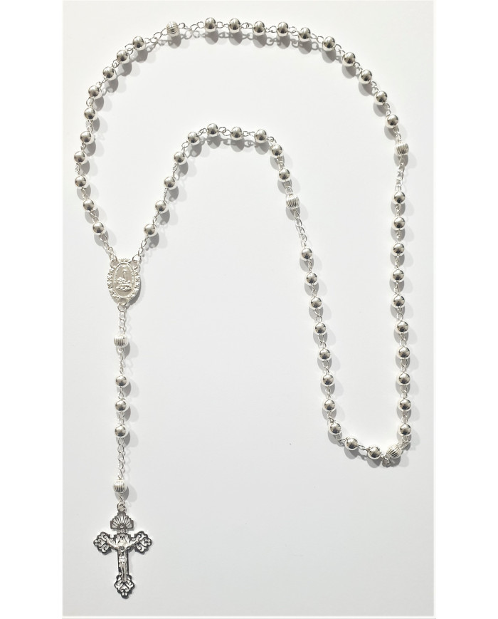 Terço de prata - n.º 16