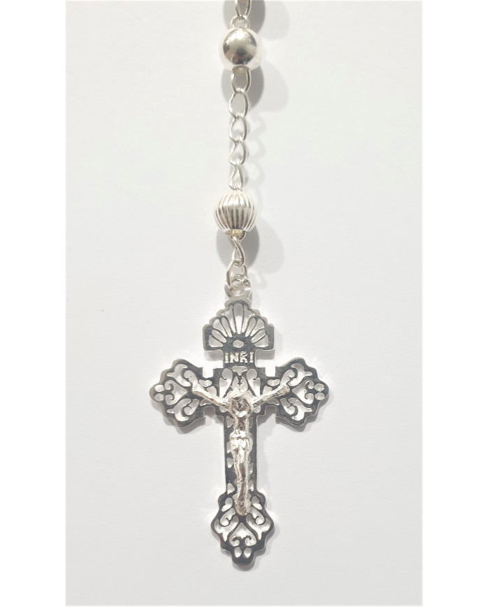 Terço de prata - n.º 16