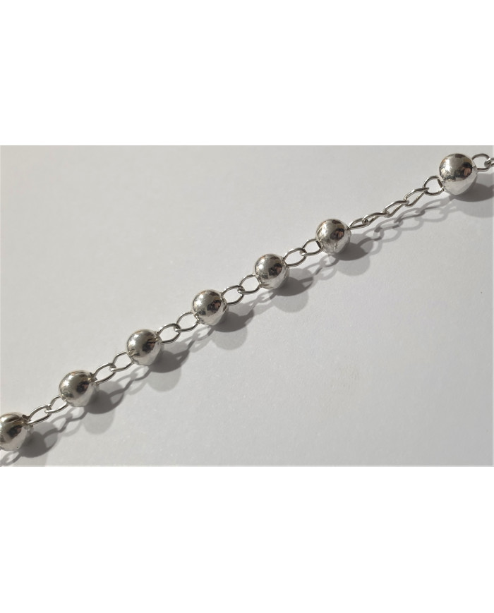 Terço de prata - n.º 17