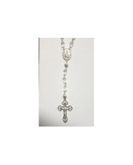 Terço Cristal - Prata 925