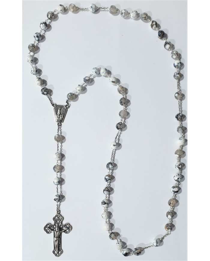 Terço de prata - n.º 13