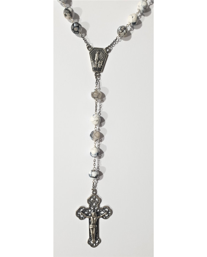 Terço de prata - n.º 13