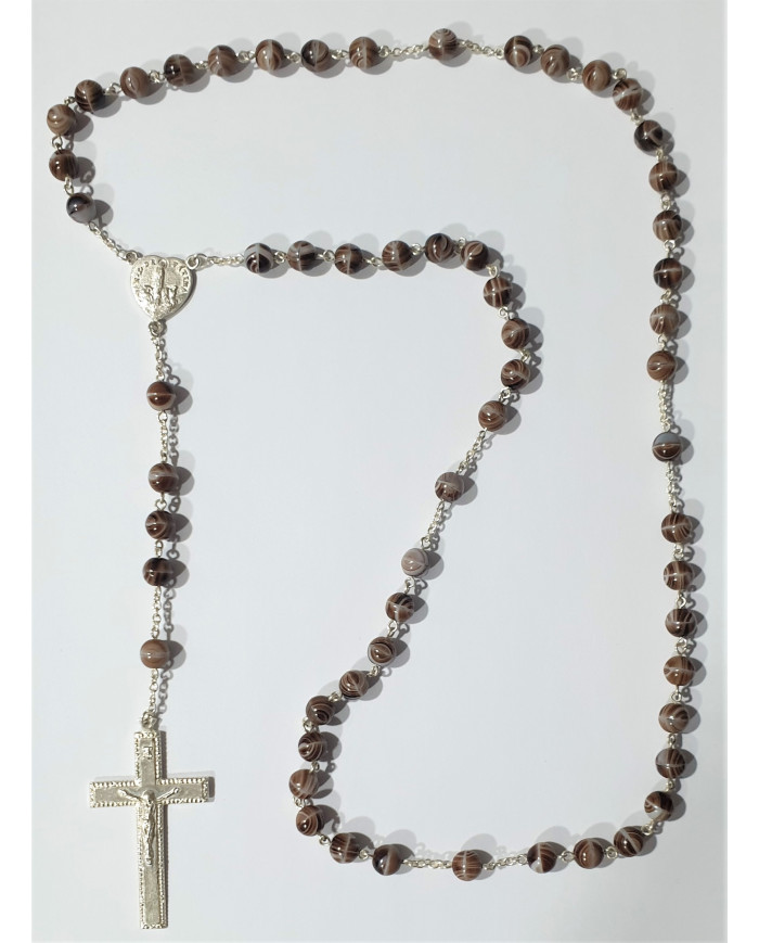 Terço Turmanlina - Prata 925