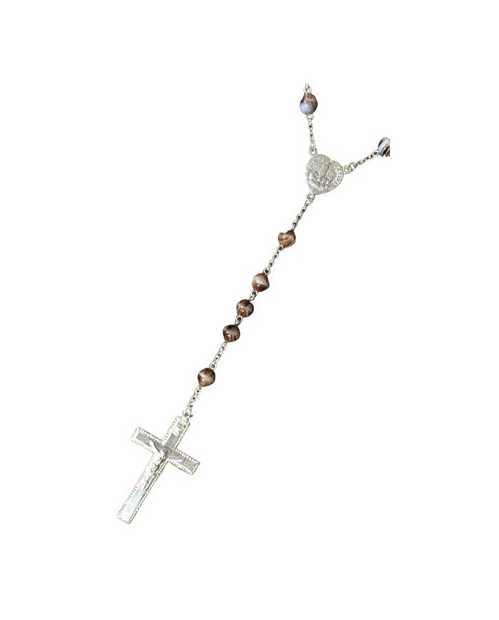 Terço Turmanlina - Prata 925