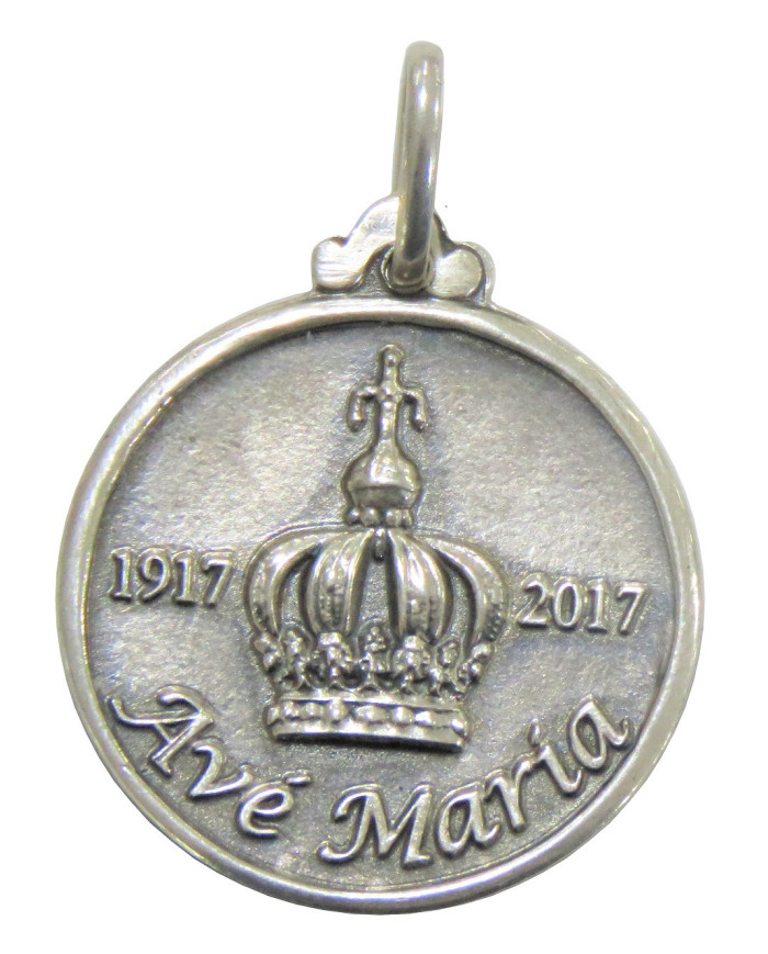 Medalha com Terra de Fátima