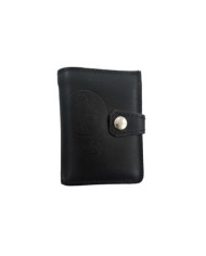 Carteira em Pele com mola