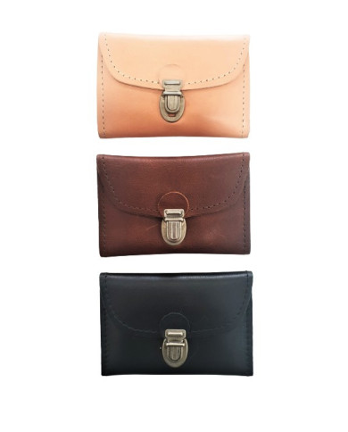 Carteira - Porta Moedas Pele