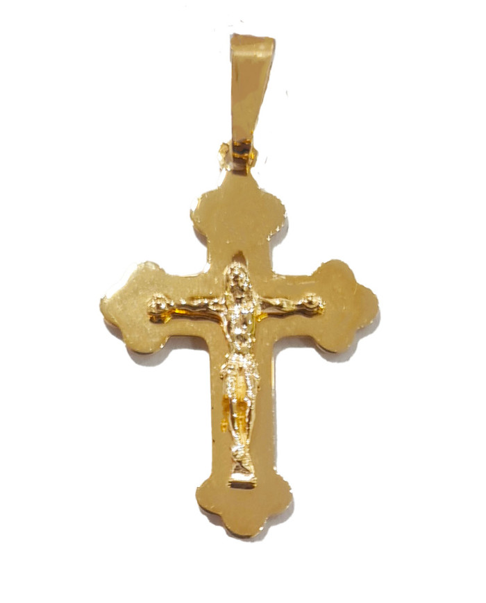 Cruz com as pontas em estrela