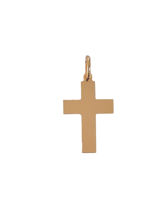 Cruz Ouro Lisa Pequena