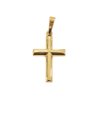 Cruz Ouro Pontas Redondas