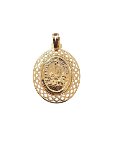 Medalha Oval Trabalhada Medalha Oval Trabalhada