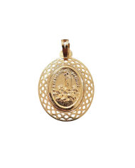 Medalha Redonda Trabalhada - Coroa Medalha Redonda Trabalhada - Coroa